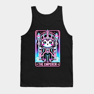 The Emperor Tarot Card Kawaii Cute Pastel Goth Tank Top